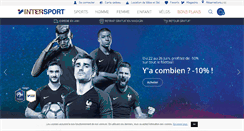 Desktop Screenshot of intersport.fr