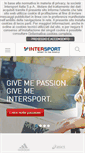 Mobile Screenshot of intersport.it
