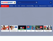 Tablet Screenshot of intersport.ba